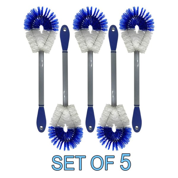 Wire Looped Toilet Bowl Brush [SET OF 5]