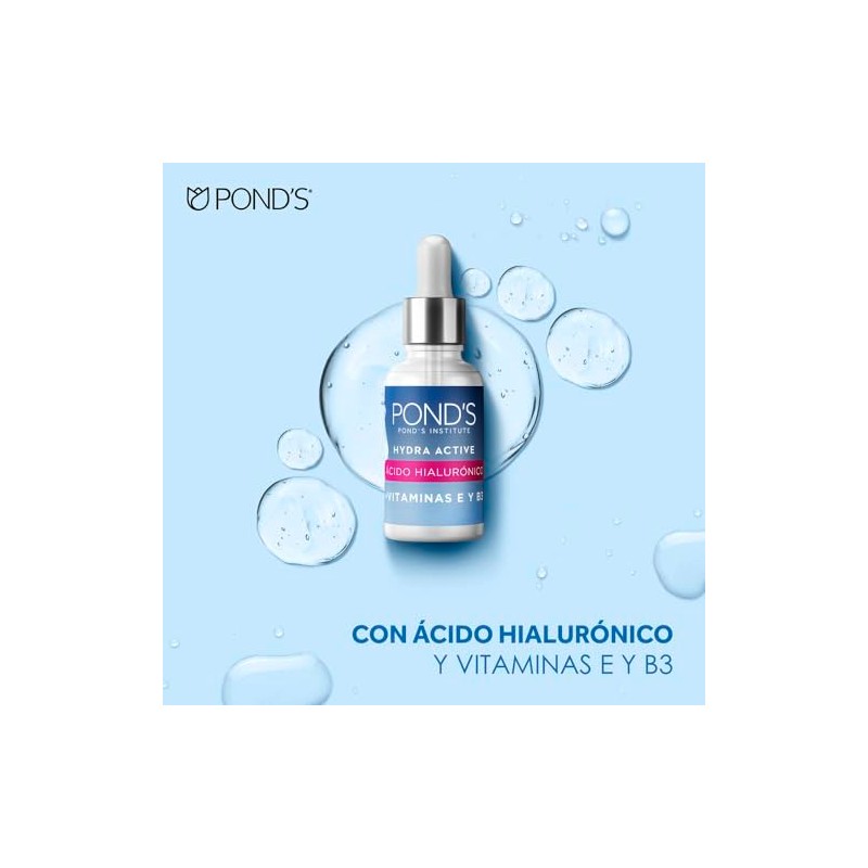 Pond's Serum + Gel + Limpiador Hydra Active