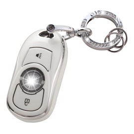 YO&YOYE for Buick Key Fob Cover, Soft TPU Key Case Protection Fit for Buick Encore Enclave Envision