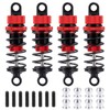 TRZX 4pcs RC Shock Front & Rear Shock Absorber Damper
