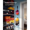 Baseball Hat Rack for Wall, 6 Pack, Holds 35 Caps