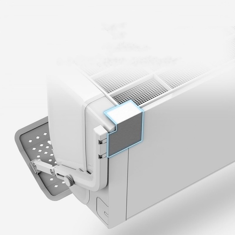 DDongdongqiang Adjustable AC Air Flow Deflector, Air Conditioner Deflector, Mini