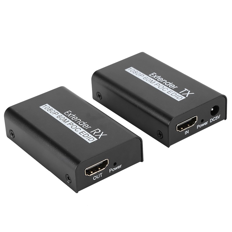 HDMI Extender 60M Internet Transmitter for POC Cable Power EDID