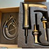 Faucet Waterfall Bathroom Faucet, WaterSong 3-Holes 8-Inch Bathroom Sink Faucet