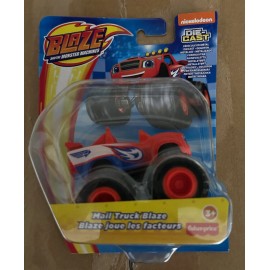 Fisher-Price BLAZE AND THE MONSTER MACHINES MAIL TRUCK BLAZE 3" DIECAST NEW IN PACKAGE