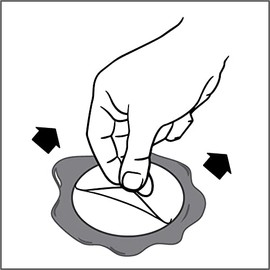 Branch Heart Adhesive Wax Seal Stickers 25Pk - Pre-Made from Real Sealing Wax (White)