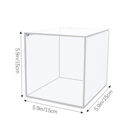 Disposable Face Towel Storage Box Clear Acrylic Towelette Holder Container Compatible with Clean Skin Club Towels XL for Bathroom Coutertop Organization