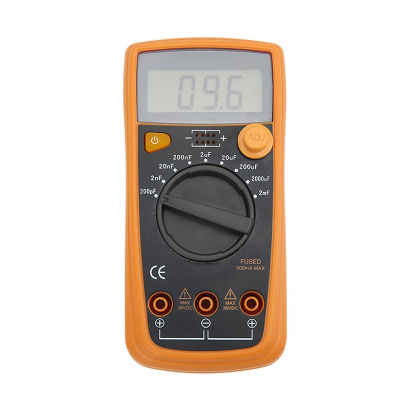 Capacitor Meter Digital Capacitance Tester High Accuracy Test Tool for