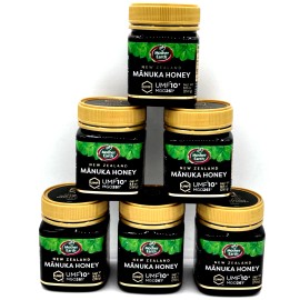 MOTHER EARTH MANUKA HONEY MOTHER OF EARTH NEW ZEALAND  UMF10+ MGO 261 SET OF 6
