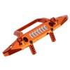 Aluminum Alloy Front Bumper RC Car Upgrade Accessory with LED