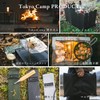 Tokyo Camp Bonfire Stand Trivet Stainless Steel Barbecue Grill Easy