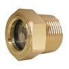 Air compressor Oil Sight Glass, 1 NPT Male Hex Head