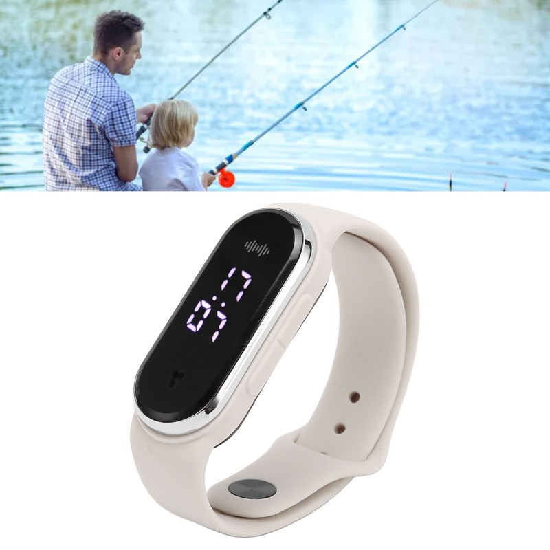 Ultrasonic Mosquito Repellent Watch LED Static Electricity Removal Auto Discharge