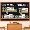 Qilery Bookshelf Bulletin Board Set Grow Your Mindset Motivational Classroom