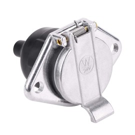 Pr Socle Remorque 24/7 Component Replacement for the Distribution of Car Parts iversal 24 V 7-Pin Trailer Plug 7-Pin Cable Connector Adapter Socket