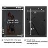 LaVie Home 4x6 Picture Frames (6 Pack, Black) Simple Designed