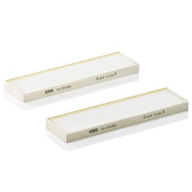 Original MANN-FILTER Interior Filter CU 29 002-2 – Cabin air filter set (set of 2) – For passenger cars