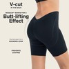 Leonisa Undetectable Plunge Moderate Compression Low Back Shapewear Shorts for