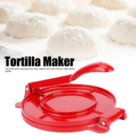 Okuyonic Prensa de Masa para Hacer Tortillas, Prensa de Tortilla Plegable de 8 Pulgadas, Prensa de Tortilla de maíz de aleación de Aluminio, Comedor para Cocina casera