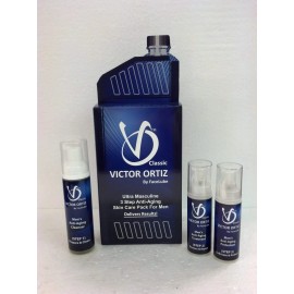 Victor Ortiz Mens skin care face moisture protective Anti-Aging Kit Made in USA