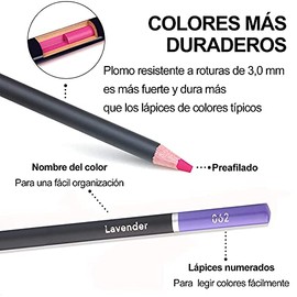 (96）piezas juego de lápices de dibujo avanzado que incluye 72 lápices de colores y 24 juegos de bocetos Kit de lápiz artístico en una caja de viaje con cremallera, perfecto para principiantes, adulto