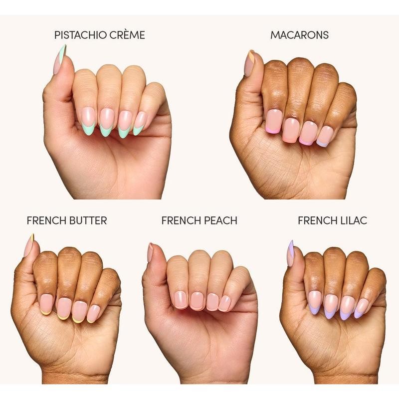Glamnetic Spring French Tip Press On Nail Collection - Nail