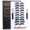 Bailicha 베일리차, 3D 내추럴 마그네틱 속눈썹 업그레이드, 경량 아이라이너 및