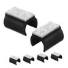 OSALADI 30pcs U-Shaped Chair Leg Floor Protectors Felt Pads Anti-Slip