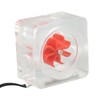 Water Cooling Flow Meter G1/4 Thread 8 Impeller 3 Way