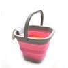 SAMMART Foldable Rectangular Basket/Bucket, 5 Litre, Rectangular, 5 Litre (5L