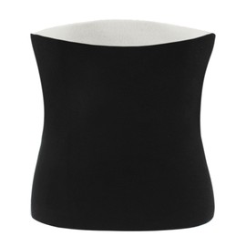 MilyaDE Winter Imitation Cashmere Velvet Kidney Warmer Back Warmer Hip Warmer Women Men Seniors Waist Warmer Abdominal Protection Stomach Care Elastic Waist Support, A-Black