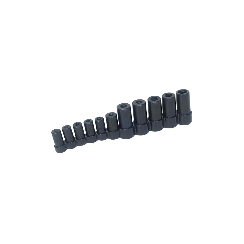 Lisle 70700 Tap Socket Set 11 Piece, Includes Three Sizes
