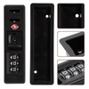AOKWAWALIY Portable TSA Customs Code Lock PC Luggage Lock Money