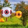 3PCS Bird Repellent Balloons Scary Eyes Balloons with Eye Sticker
