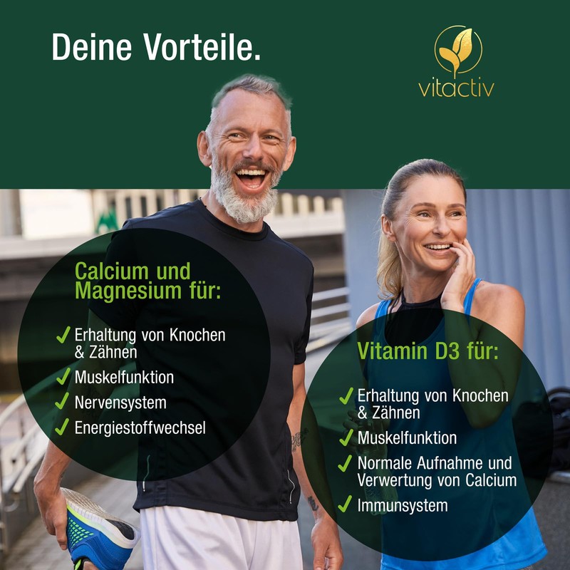 CAL & MAG & D3 - Organic Calcium + Magnesium