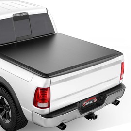 XTWEEX Soft Roll Up Truck Bed Tonneau Cover Compatible with 2019-2023 Ford Ranger 5FT or 5' 1"(61") Bed Waterproof Double Layer 19 20 21 22 23