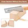 Husfunov Japanese Hand Saw, 6 Inch Pull Saw with Double