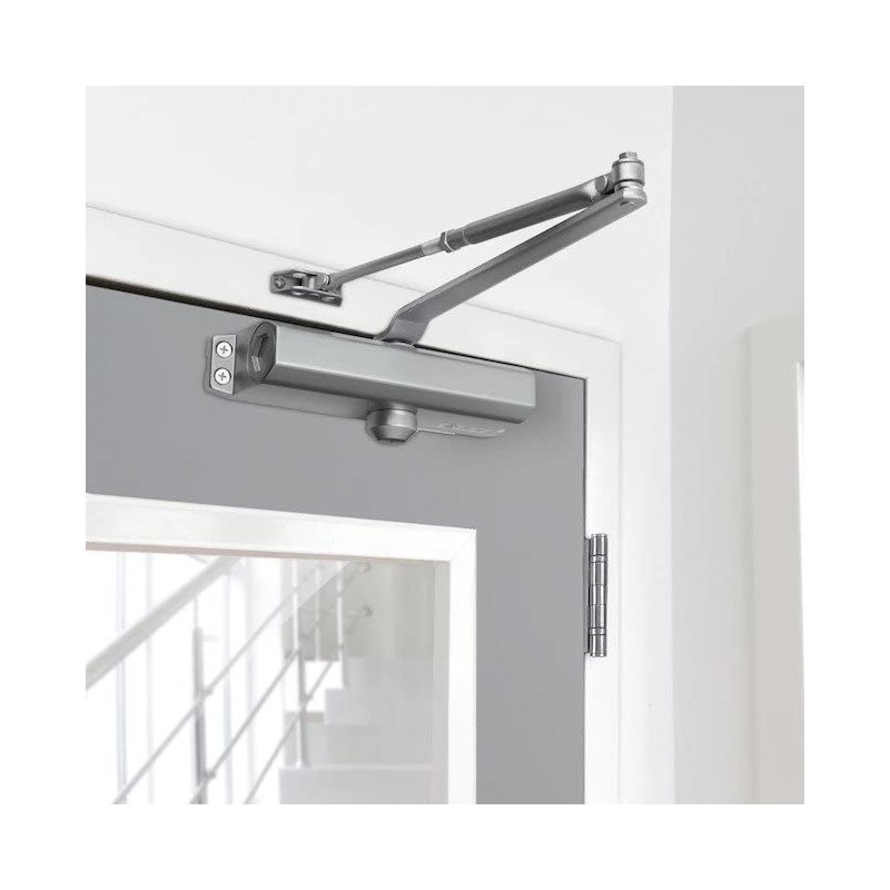 Automatic Door Closer Adjustable Size 4 Closers Commercial Grade 3