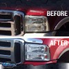 PIT66 Fit For 2005-2007 Ford F250 F350 Super Duty Clear