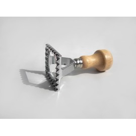 Tredoni 1.9" Square Ravioli Pasta/Dough Stamp Cutter (4.8 cm = 1.9 inch // Small)
