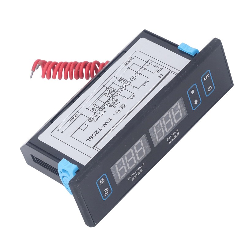 Digital Display Thermostat with Dual Sensors PID Temperature Controller for