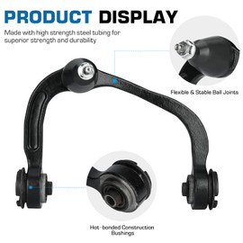 Front Upper Left and Right Control Arm with Ball Joints Fit for Ford Expedition 2007-2017, F150 2004-2014(No Raptor), Fit for Lincoln Mark LT 2006-2008, Navigator 2007-2017