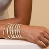 Gold Bangles Bracelet Set for Women Boho Stackable Bracelets Multi