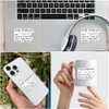(3 Pcs) Holographic Work Forecast Busy Scattered Sarcasm Profanities Funny