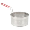 Deep Fryer Basket Round 304 Stainless Steel Fry Baskets With