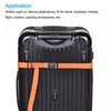 sourcing map Luggage Straps, 2m Length Adjustable Suitcase Belts with