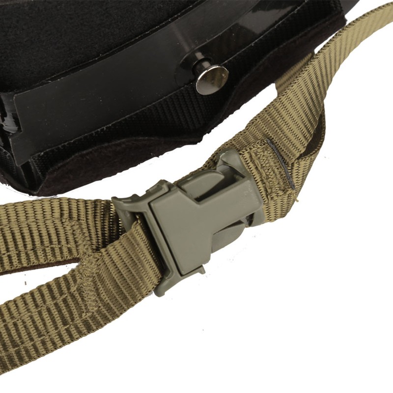 Outdoor Adjustable Helmet Liner Head Locking System Headset Accessory (Green)