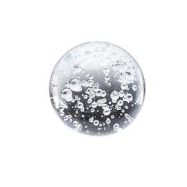 GRIRIW Elegant 6cm Bubble Glass Ball Ornament Rockery Decor Add Artistic Touch to Your Home