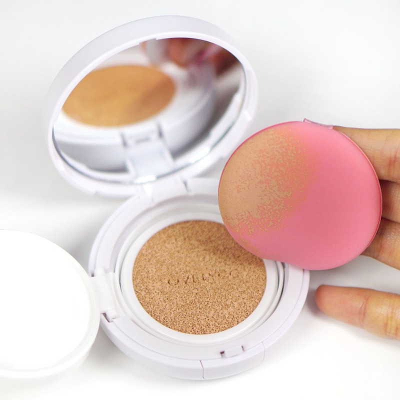 Lovely CC [2pack] Pink Tone-Up Cover Essence Sun Cushion SPF50+