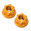 Harilla 2 Pieces Axle Nuts for Bicycle Wheel Hubs Bicycle